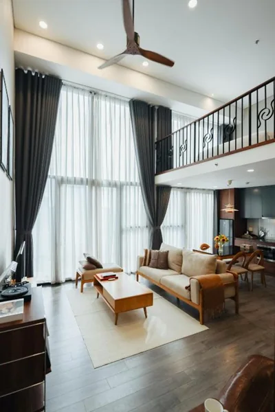 Apartment mit einem Schlafzimmer und Stadtblick — PentStudio Duplex Apartment